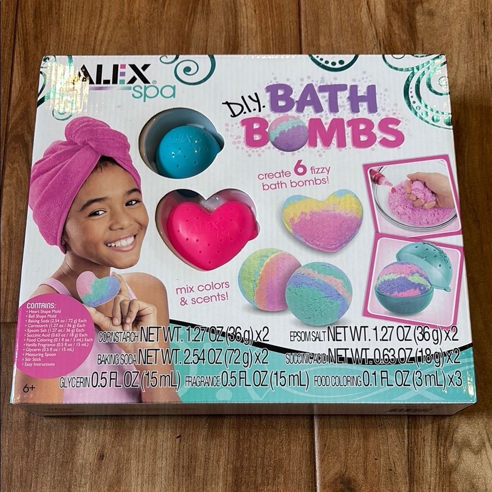 Vibrant Pink and Blue Bath Bombs Kit for Luxurious Bath & Body Experience